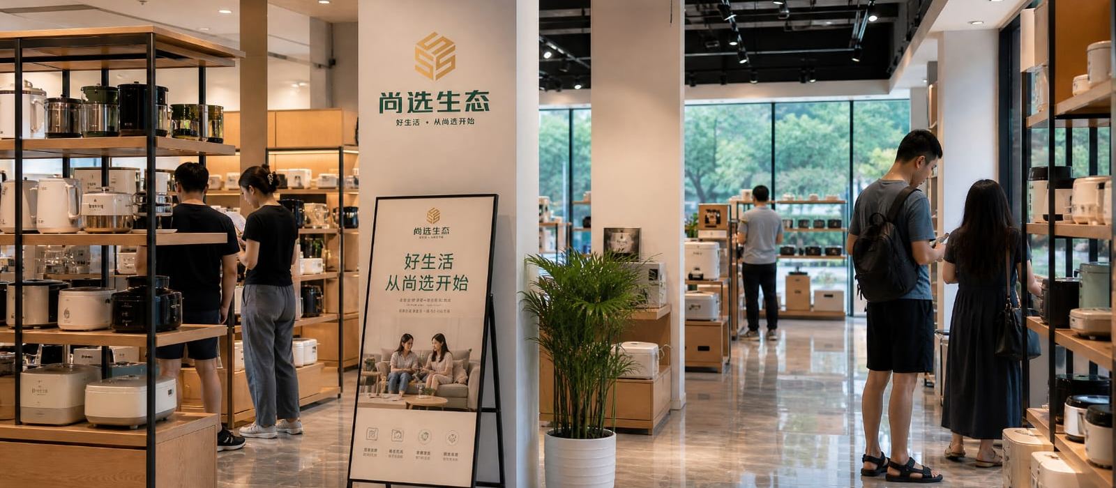 科技品牌店实景一